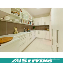 Mobília durável do armário de cozinha da L-Forma do projeto simples (AIS-K248)